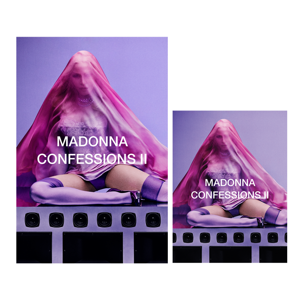 CONFESSIONS II ALBUM COVER HOLOGRAM POSTER
