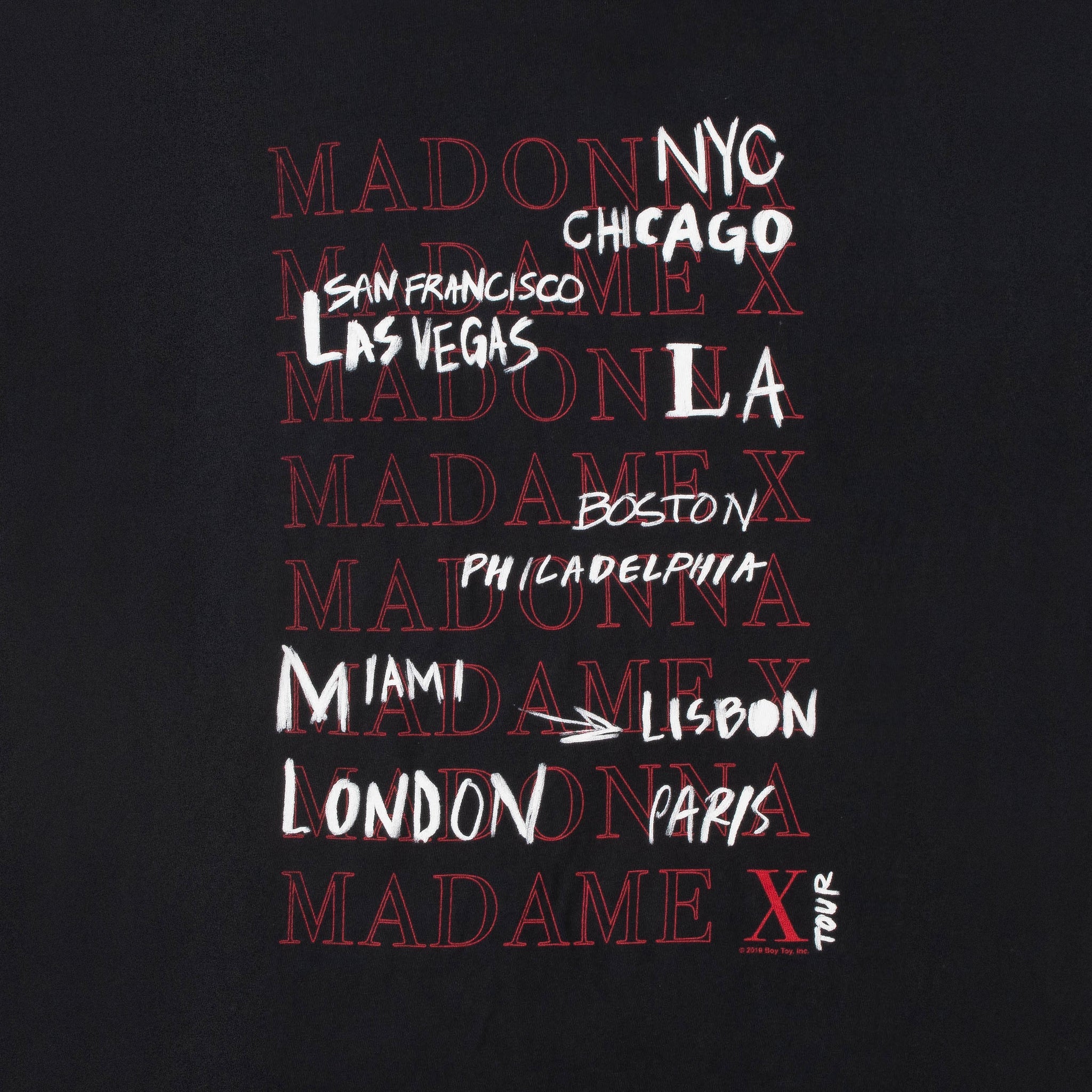 Madame X Tour City Tee