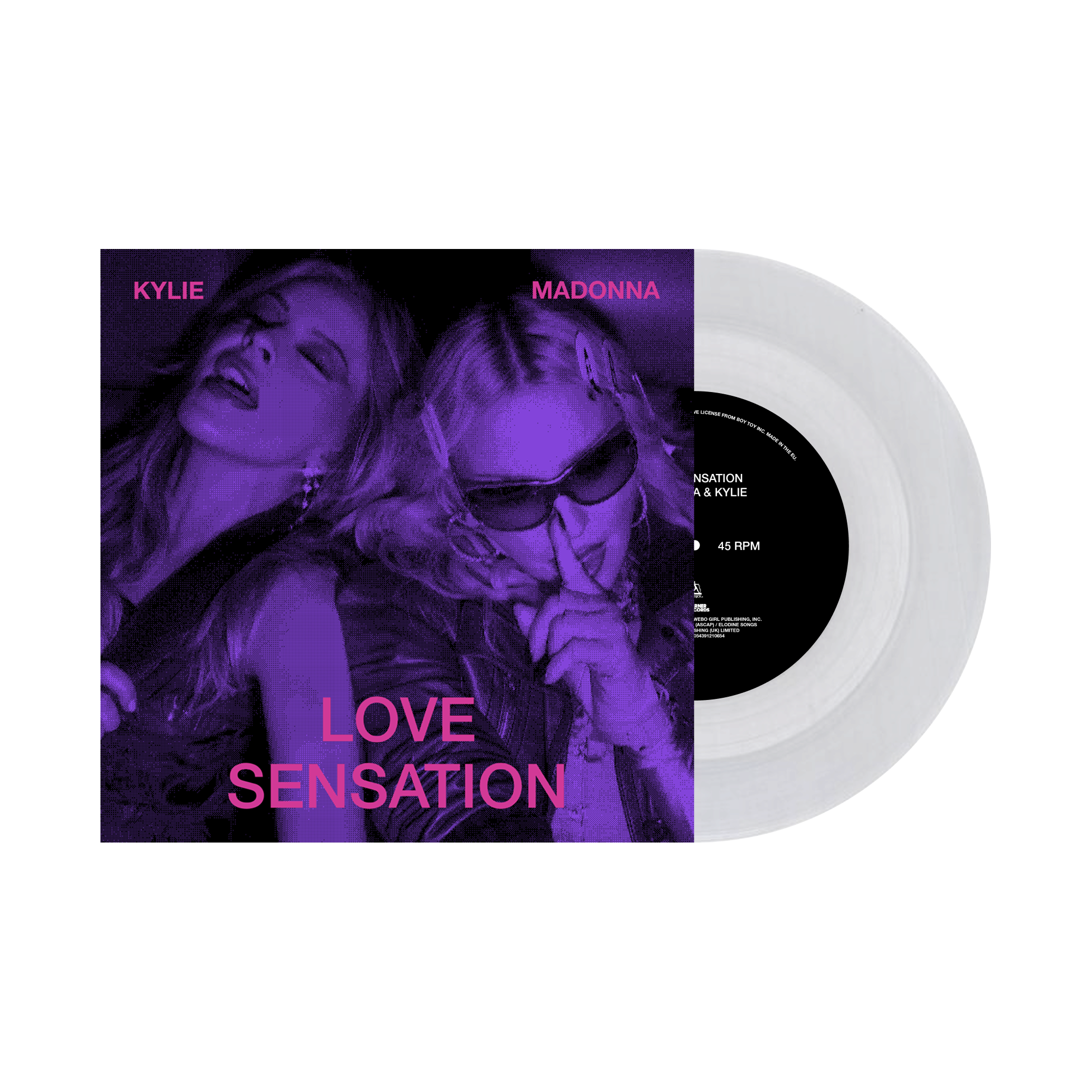 MADONNA & KYLIE – LOVE SENSATION (7’’ VINYL)