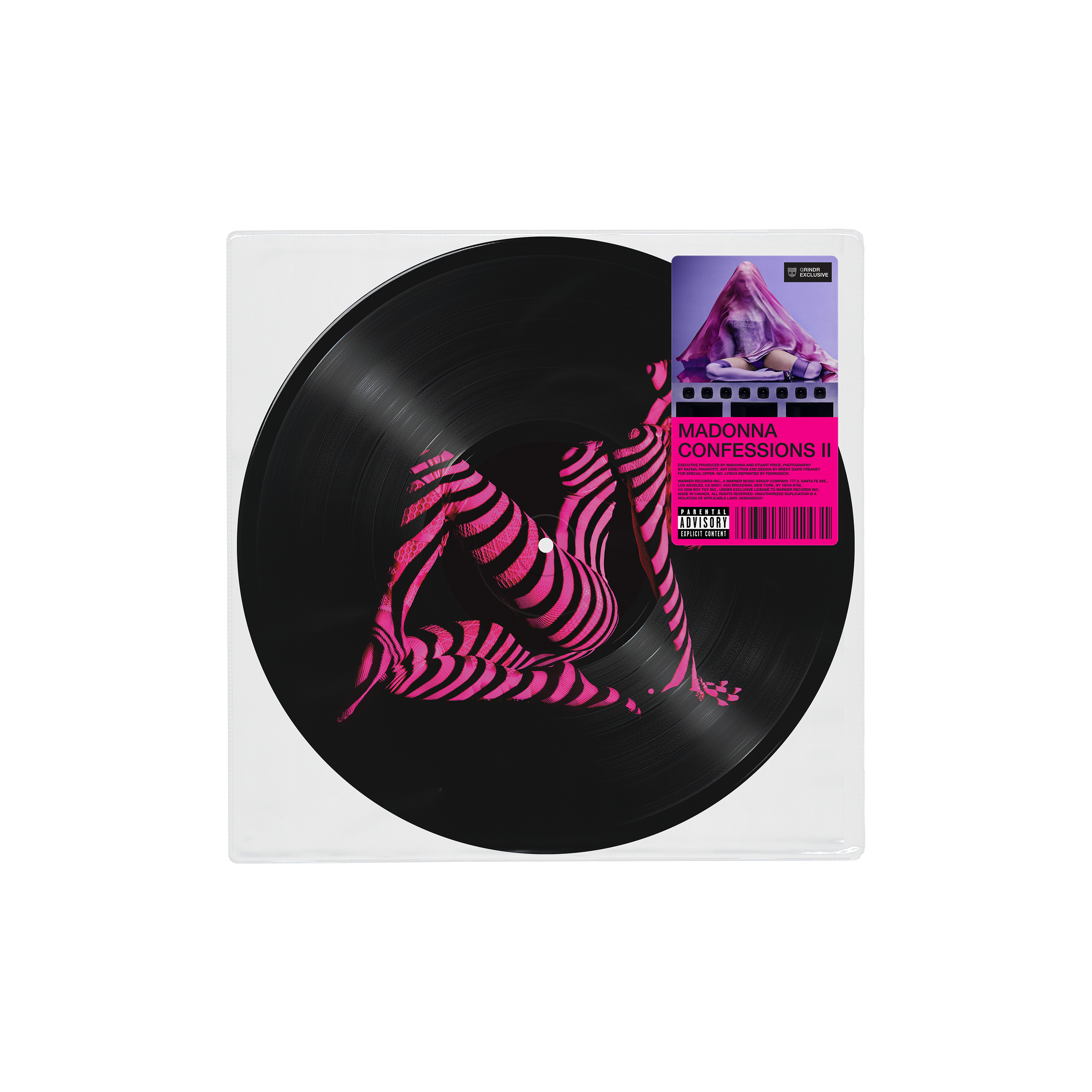 CONFESSIONS II – 12-track Vinyl Picture Disc – Grindr Edition
