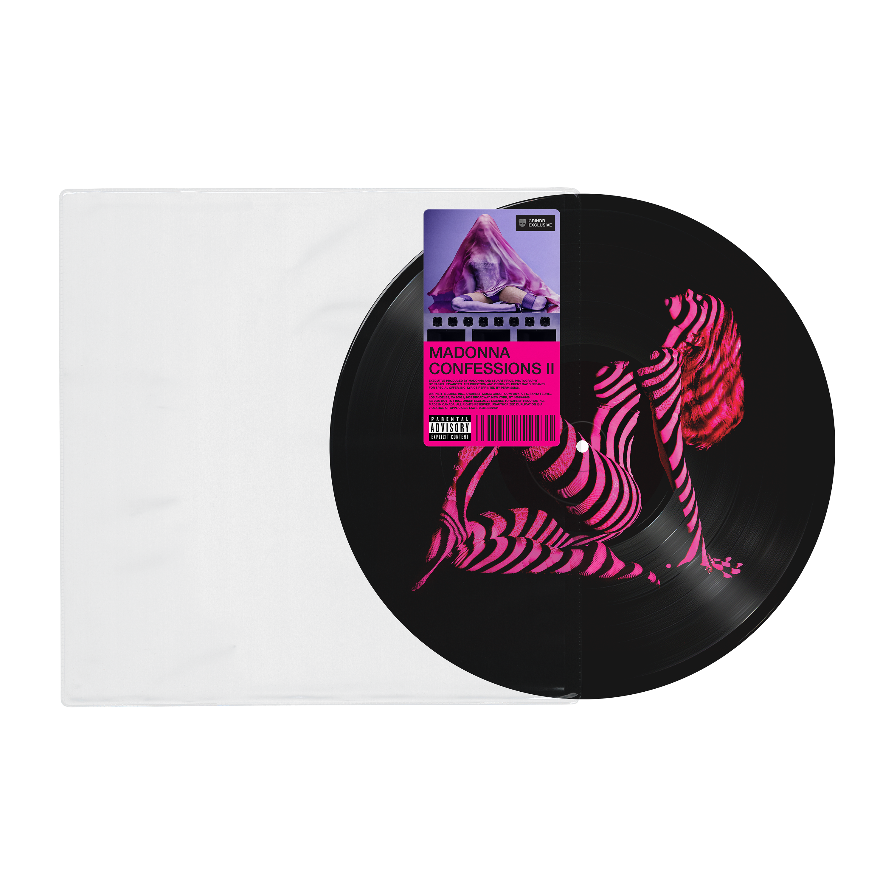 CONFESSIONS II – 12-track Vinyl Picture Disc – Grindr Edition