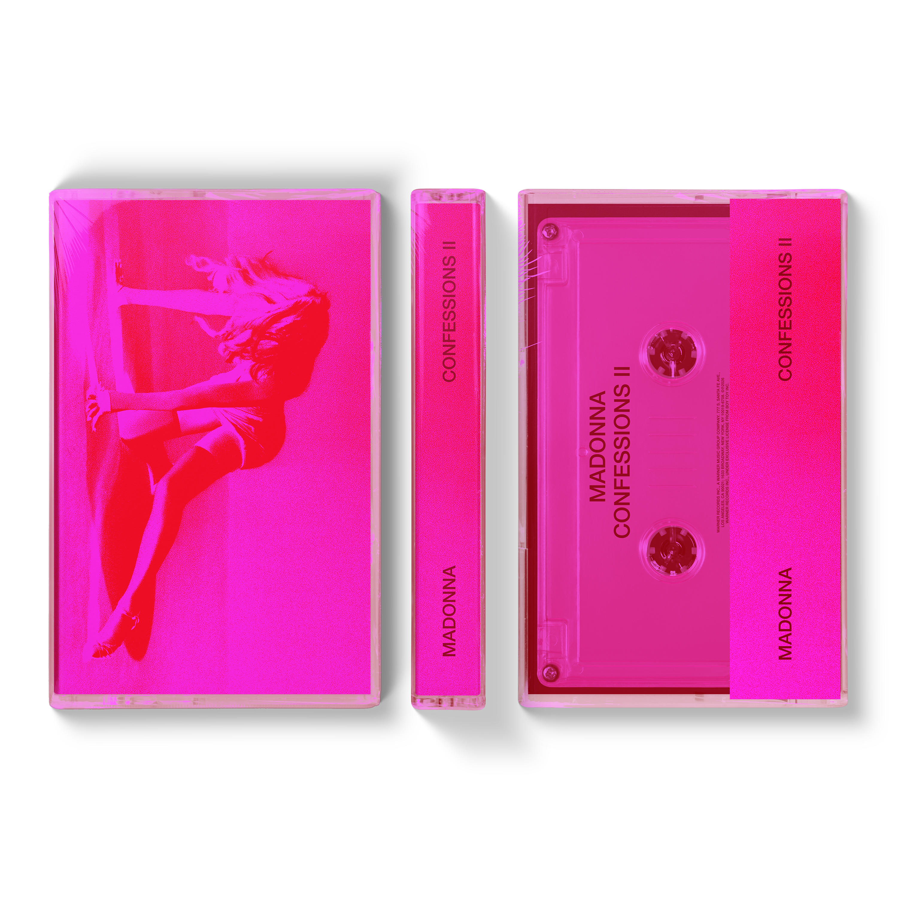 CONFESSIONS II – 16-track Standard Cassette