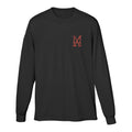 MX Logo passport stamp long sleeve tee